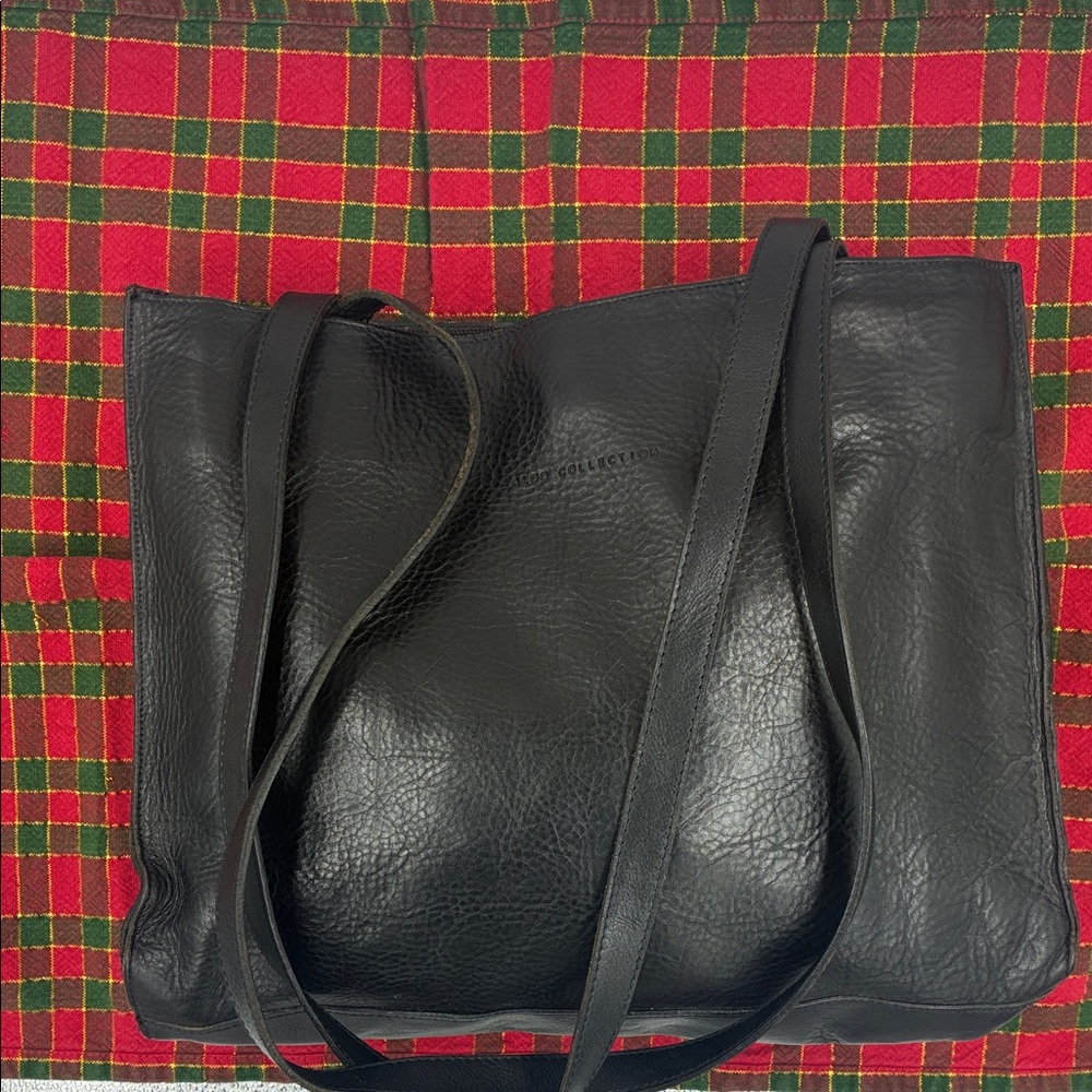 Aldo Black Leather Tote